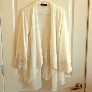 Cream cardigan